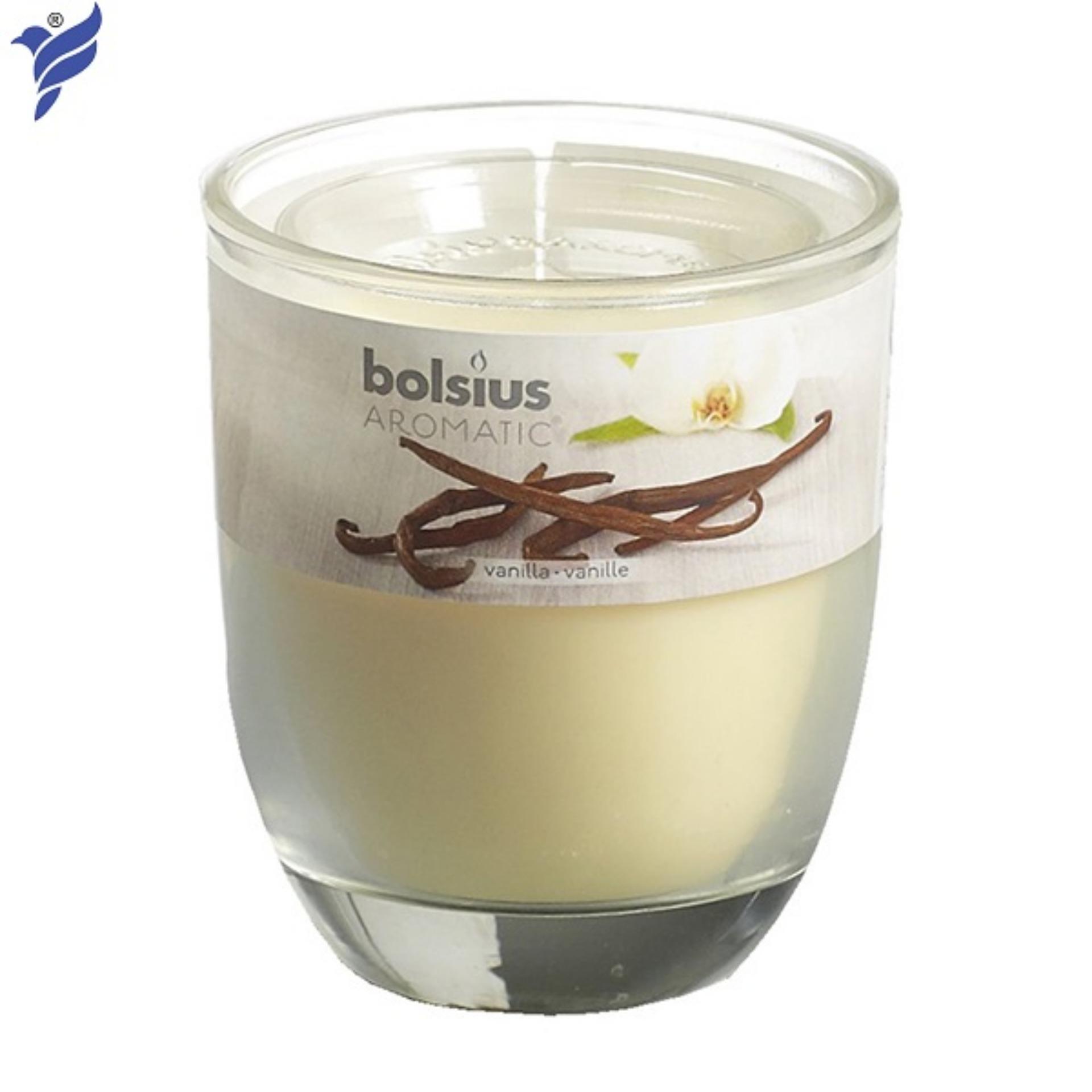 Ly nến thơm Bolsius Vanilla BOL7662 - 295g