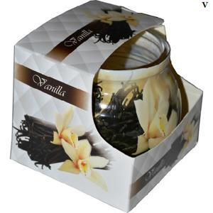 Ly nến thơm tinh dầu Admit Vanilla 85g QT01885 - hương hoa vani