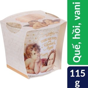 Ly nến thơm tinh dầu Bartek Raphael's Angels 115g QT028494 - bánh Canele Pháp