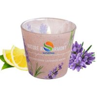 Ly nến thơm tinh dầu Bartek Nature &amp; Harmony 115g QT1698 - oải hương chanh, nến trang trí, thơm phòng, thư giãn, khử mùi giao mẫu ngẫu nhiên