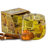 Ly nến thơm tinh dầu Bartek 100g QT024482 - hương hổ phách, nến trang trí, thơm phòng, thư giãn, khử mùi giao mẫu ngẫu nhiên