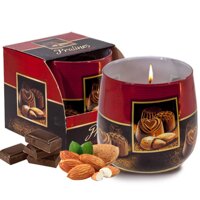 Ly nến thơm tinh dầu Bartek Pralines 100g QT00670 - sôcôla hạnh nhân, nến trang trí, thơm phòng, thư giãn, khử mùi giao mẫu ngẫu nhiên
