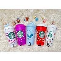 Ly Nhựa Cứng giữ nhiệt starbucks