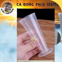 Ly Nhựa Định Lượng 100 ml không quai