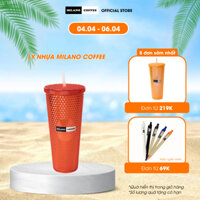 Ly nhựa kim cương MILANO COFFEE