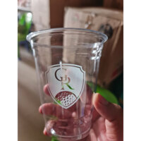 Ly nhựa pet 16-98: 532ml có in sẵn chữ GR