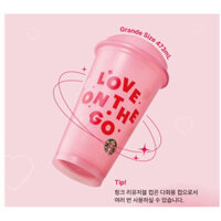 Ly nhựa Reusable Cup Starbucks Korea 2025