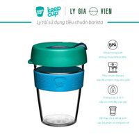 Ly Nhựa Tái Sử Dụng KeepCup Clear Edition Origin Reusable Cup - 12oz - 340ml - Clear Edition Seaside