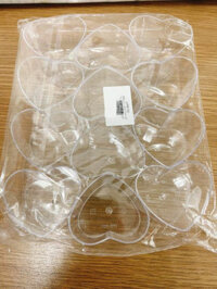 Ly Nhựa Tim YFB-001 (12 Cái)