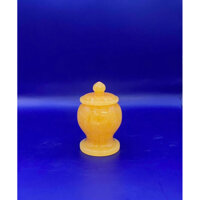 Ly Nước Gạo Muối Thần Tài Đá Ngọc Hoàng Long