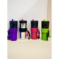 Ly nước giữ nhiệt 710ml kèm Charm hoa cao cấp, giá tốt