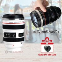 Ly nước Ống kính Cốc Lens máy ảnh bằng Inox không gỉ chống tràn chống trượt bền bỉ an toàn tuyệt đối giữ nhiệt tốt