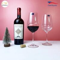 Ly Pha Lê Tiệp Uống Rượu Vang Bohemia Crystalex Turbulence 550ml Red Wine