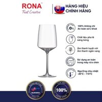 Ly pha lê uống rượu vang trắng Vísta 400 ml Tiệp Khắc