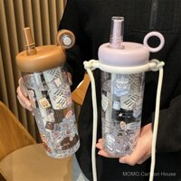 Ly Rơm Mèo Libede Chính Hãng Dành Cho Nam Và Nữ, Thẩm Mỹ Cao Cấp, Bình Nước Du Lịch Dễ Thương Mới Mùa Hè 2025