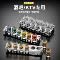 Ly rượu Bullet Cup Cốc Nuốt Cốc Rượu Mạnh Cốc Một Miệng b52Giá đỡ ly cocktail shot Bộ ly thủy tinh b00