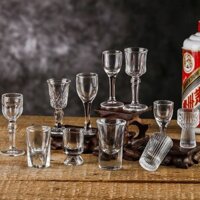 Ly Rượu Nhỏ Trong Gia Đình, Ly Uống Một Ly, Ly Thủy Tinh Pha Lê Nhỏ Cho Đám Cưới Baijiu, Ly Tinh Thần