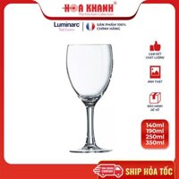 Ly Rượu Vang  Thuỷ Tinh Luminarc Elegance 140ML, 250ML & 350ML - bộ 6 ly - L13729, L13735 & D3179