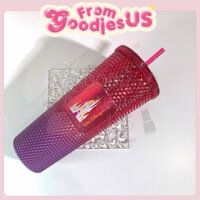 Ly S T A R B U C K S - Disneyland Geometric (710ml) - Red