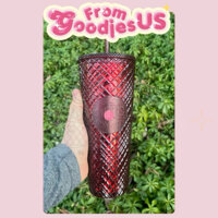Ly S T A R B U C K S Cold Cup 240oz (710ml) - Red Holiday SALE 50%