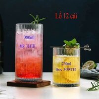 Ly sọc thẳng 314TH - 380ml - Lố 12 cái