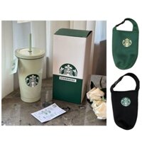 Ly Starbuck BN9 Dung Tích 18Oz 500ml 750ml Giữ Nhiệt Tốt, Bình giữ nhiệt, cốc uống nước inox giữ nhiệt