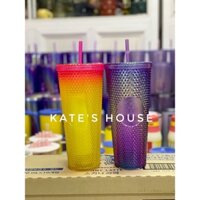 Ly studded Starbucks Korea 710ml, nhựa 2 lớp, để lạnh tối đa 3 tiếng