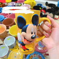 LY SỨ 3D DISNEY CHUỘT MICKEY MOUSE MÀU VÀNG
