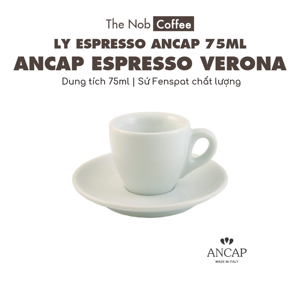 Ly sứ Ancap Espresso Verona 75ml