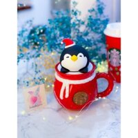 Ly sứ chim cánh cụt Starbucks chính hãng 500ml