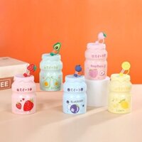 Ly Sứ Cute Nắp Silicon +Ống Hút+Nắp Đậy PVN1607