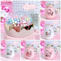 Ly sứ dung tích 500ml Hello Kitty