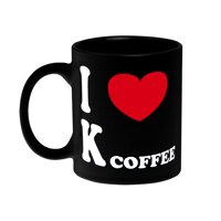 LY SỨ  I LOVE K COFFEE MÀU ĐEN