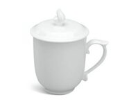 Ly sứ Minh Long uống trà Mẫu Đơn IFP Trắng Ngà 0.30L