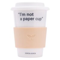 Ly Sứ Nắp Silicon Eco Mug Cup Lock&Lock SLB003 (370ml)