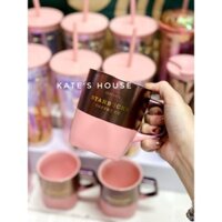 Ly sứ Rose Gold 355ml - Starbucks chính hãng