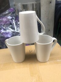 Ly sứ trắng trơn (Kiện 48 cái)(Hàng nguyên kiện)