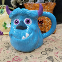 Ly tách gốm sứ Disney Monsters University Cartoon Ceramic Coffee Mug Hairy Sullivan Big and Medium size Milk Mug Christm