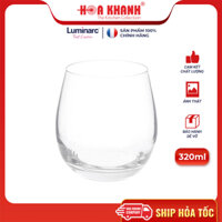 Ly Thấp Uống Nước Thủy Tinh Luminarc Mineral 320ml - bộ 6 ly - H5693