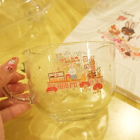 Ly thỏ thuỷ tinh dung tích 400ml