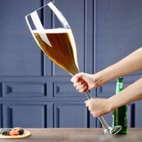 Ly thủy tinh cắm hoa ,uống bia siêu to khổng lồ độc lạ