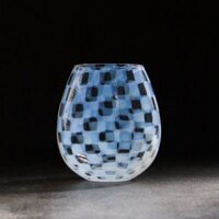 Ly thủy tinh cao cấp Nhật Bản Hirota Glass (Karai Ichimatsu  - hình nụ hoa)