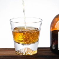 Ly Thủy Tinh Cao Cấp Nhật Bản | FUJI GLASS 3D | Núi Phú Sĩ 3D | Đổi Màu Theo Màu Nước GD0082