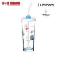 Ly Thủy Tinh Đổi Màu Có Nắp Luminarc Lille Scale Whale 425ml - P9886