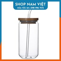 Ly Thủy Tinh Đựng Cold Brew, sinh tố và các loại thức uống lạnh 500ml