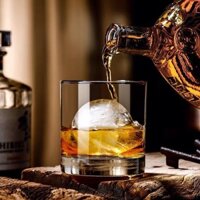 Ly thủy tinh không chì, ly whisky, ly đá, ly núi đá, ly cocktail, ly rượu ROCK Ly đá viên ly rư00