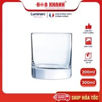 Ly Thủy Tinh Luminarc Islande thấp 200ml & 300ml - 19122 & D0617 - Bộ 6 ly