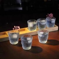 Ly thủy tinh mini phong cách Nhật Bản SHOT Ly rượu vang trắng cổ điển