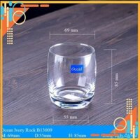 Ly Thủy Tinh Ocean Ivory Rock B13009 Dung Tích 265ml