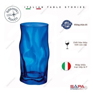 Ly Thủy Tinh Sorgente Bormioli Rocco 45 Cl - 450 ml